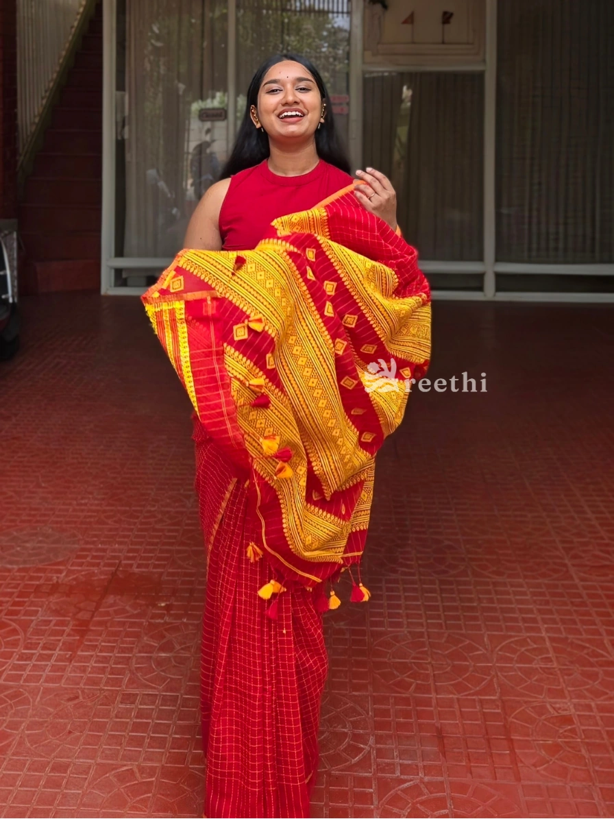 Pure Cotton Mekhela Saree